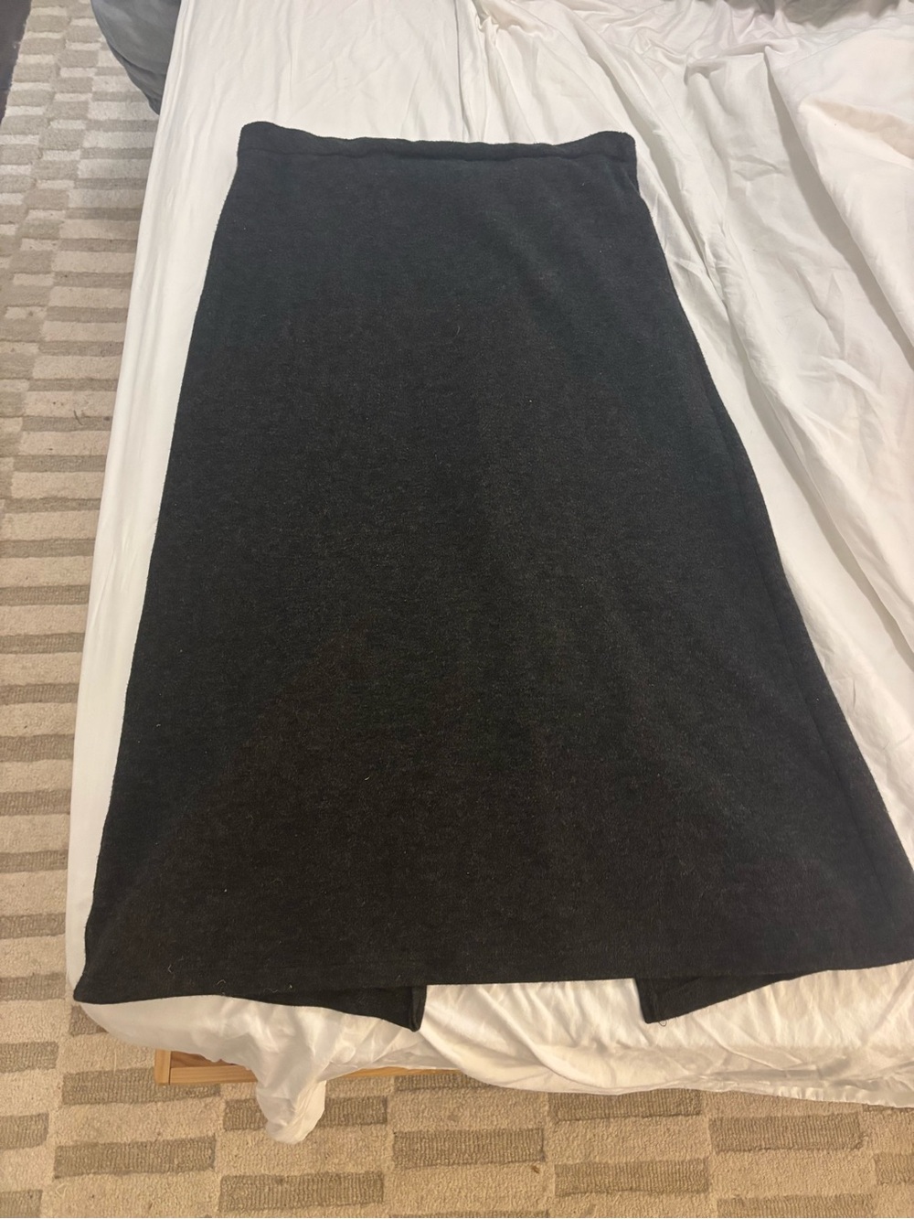 Universal Thread Black Midi Knit Pencil Skirt
